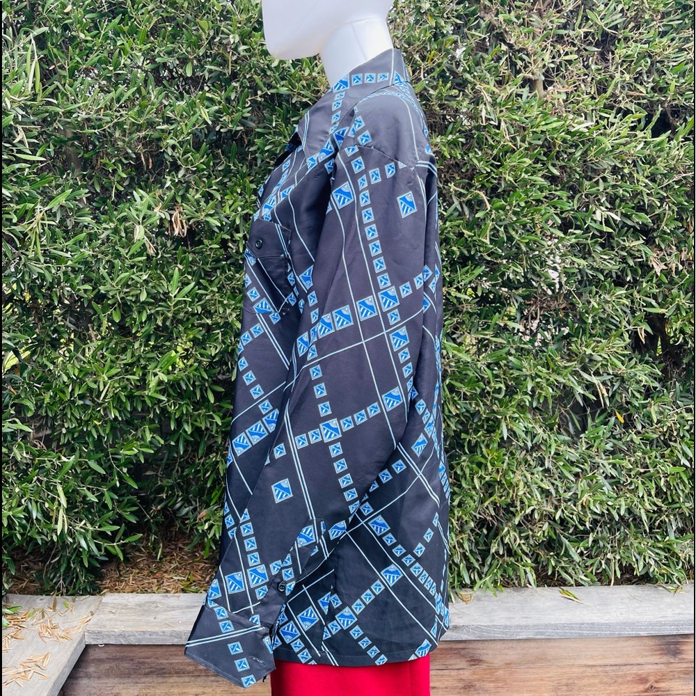 Vintage Capri Polyester Button Down - image 3